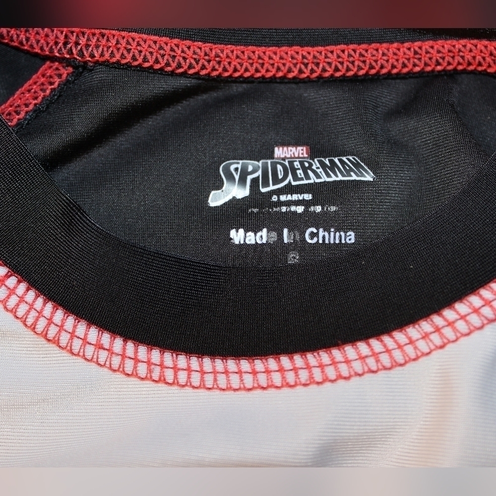 MARVEL'S Spiderman Boys Swim Shirt - Picture 2 of 4